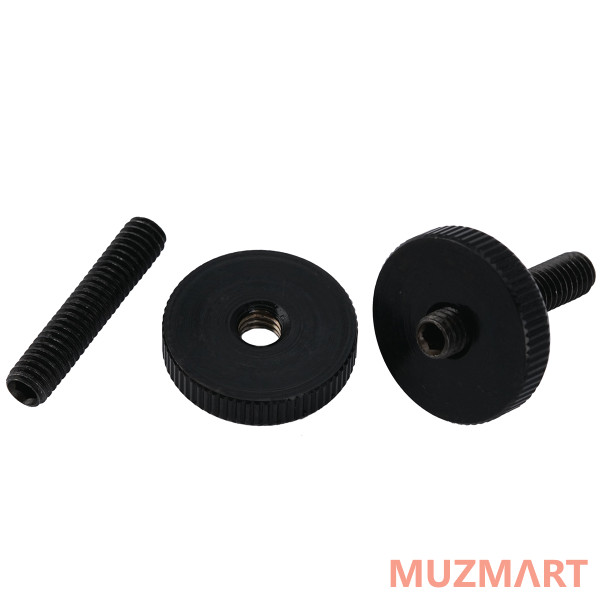 Musiclily MX2210BK Опоры бриджа Tune-O-Matic ABR-1, 2шт, черные