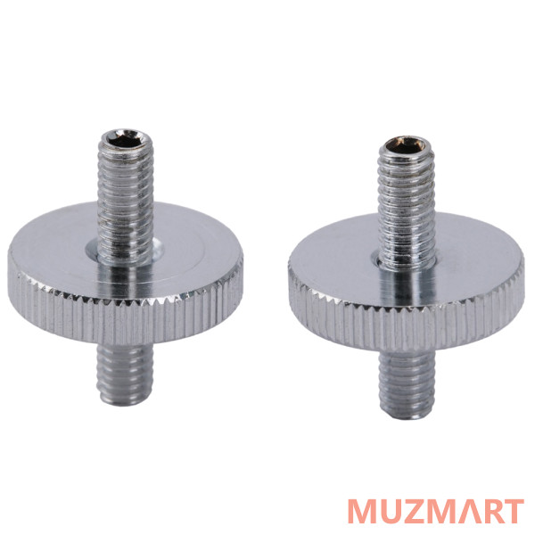 Musiclily MX2210CR Опоры бриджа Tune-O-Matic ABR-1, 2шт, хром