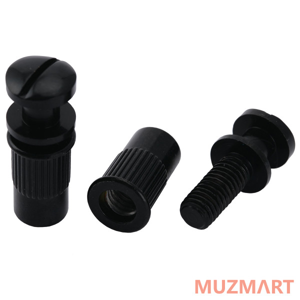 Musiclily MX2212BK Опоры бриджа Wraparound, черные