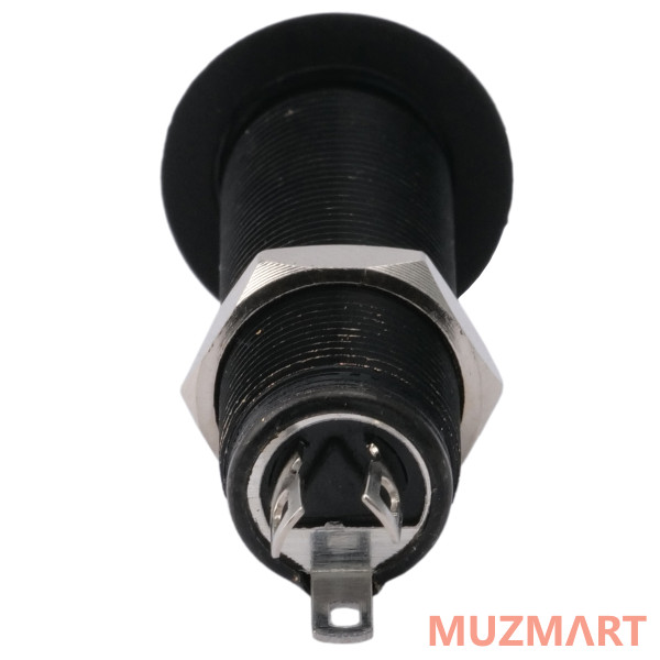 Musiclily MX2396BK Выходной разъем электрогитары, моно, черный