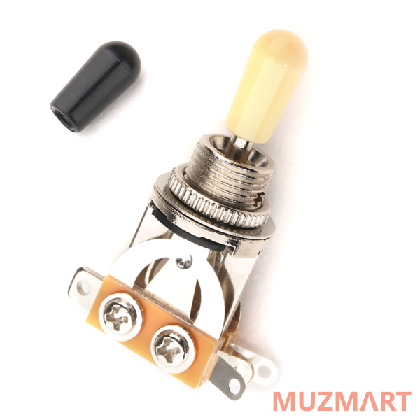 Musiclily M612 Переключатель 3-х позиционный, Les Paul/EPI, хром