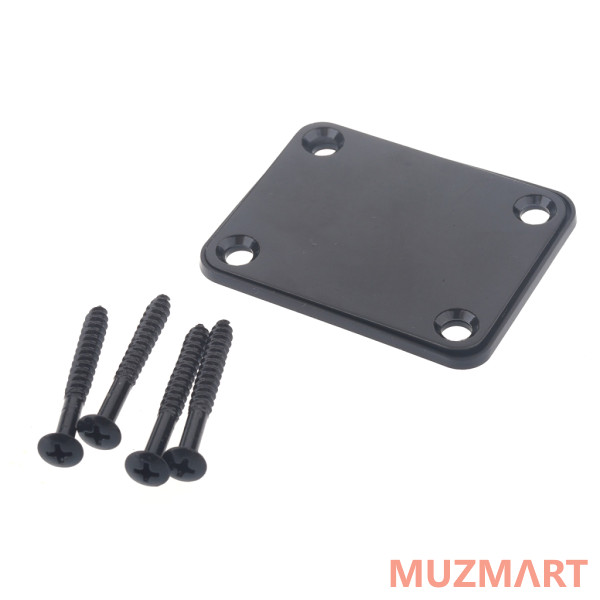 Musiclily M190 Пластина крепления грифа, черная