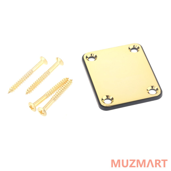 Musiclily M189 Пластина крепления грифа, золото