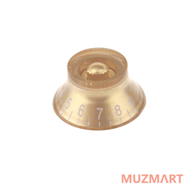 Musiclily M144-4 Ручка потенциометра, Les Paul Style, золото, 4шт