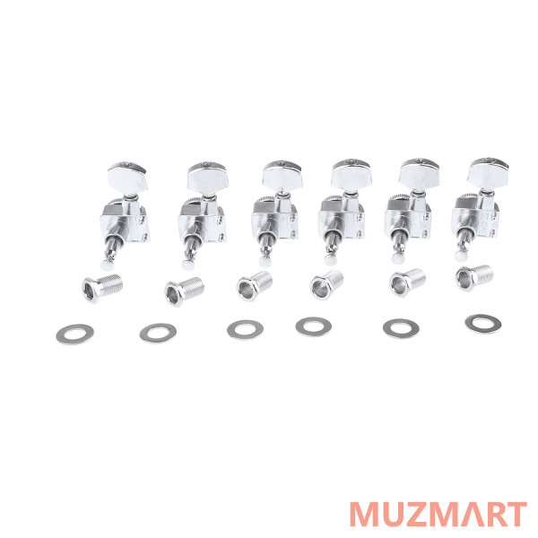 Musiclily MX1510CR-6 Колки для гитары, 6л, локовые, хром