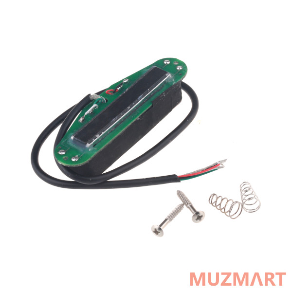 Musiclily M533 Звукосниматель магнитный хамбакер, рельсовый, черный