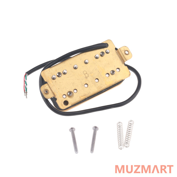 Musiclily M427 Звукосниматель магнитный хамбакер, бриджевый, кремовый/черный