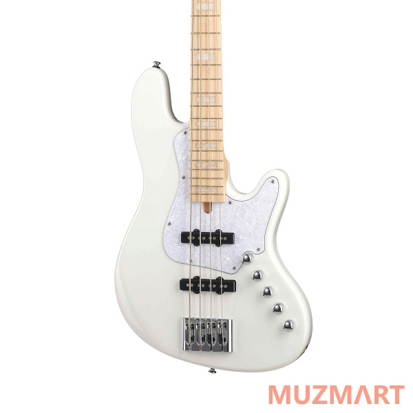 Cort NJS4-WHT Elrick NJS Series Бас-гитара, с чехлом