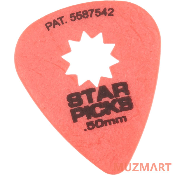 Everly 30011 Star Pick Медиаторы 72шт, толщина 0.50мм