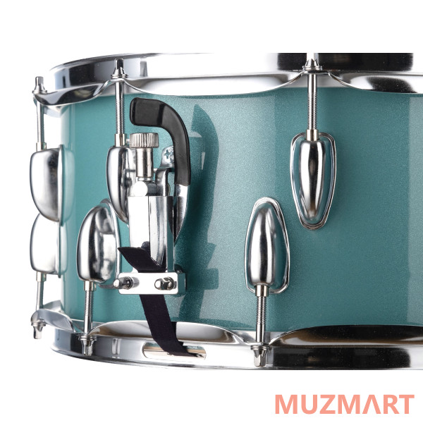 LDrums LD6411SN Малый барабан, сине-зеленый,14"*6,5"