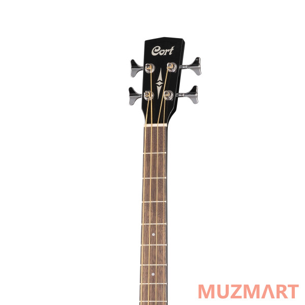 Cort AB850F-BK Acoustic Bass Series Электроакустическая бас-гитара, с вырезом, черная