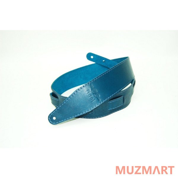 Fidel FL66001L11 Leather 11 Ремень для гитары, кожаный, синий