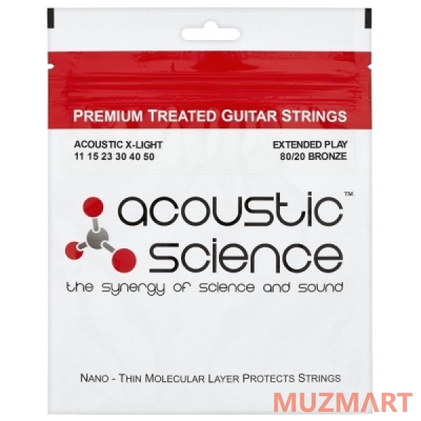 Acoustic Science BRONZE 11-50 Струны для акустической гитары