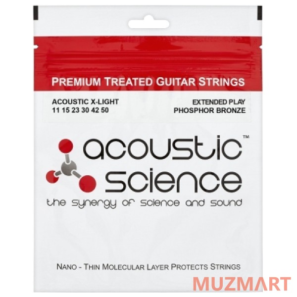 Acoustic Science Phosphor Bronze 11-50 Струны для акустической гитары