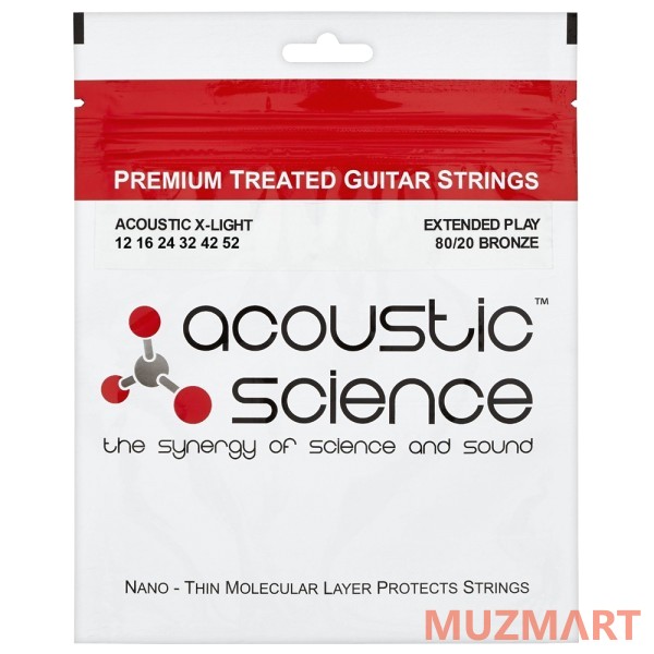 Acoustic Science BRONZE 12-52 Струны для акустической гитары