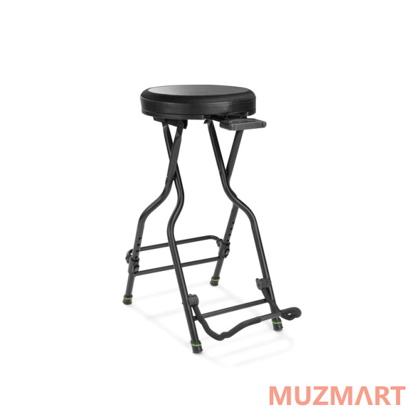 Gravity FG SEAT 1 Стул складной с держателем для гитары и с подставкой