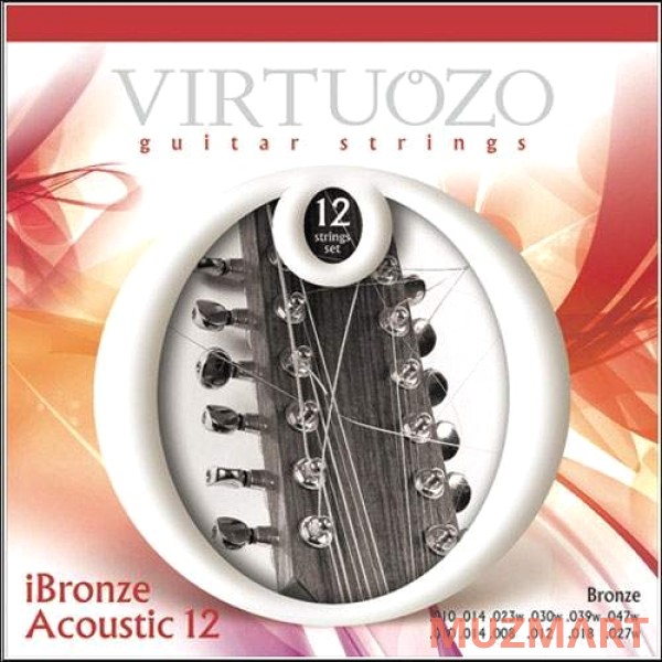 Virtuozo 00352 Ibronze Acoustic Струны для 12-струнной акустической гитары