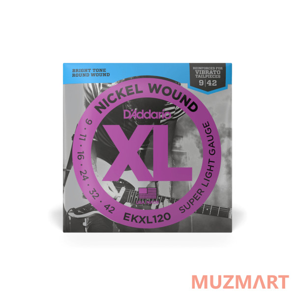D'Addario EKXL120 Струны для электрогитары