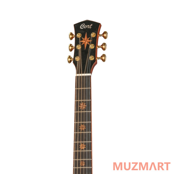Cort OM-LE-KOA-WCASE-NAT Limited Edition Электро-акустическая гитара, с футляром