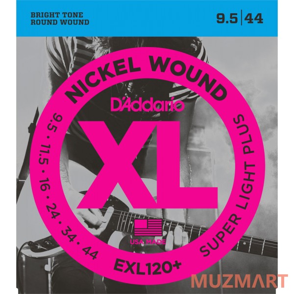 D'Addario EXL120+ Струны для электрогитары