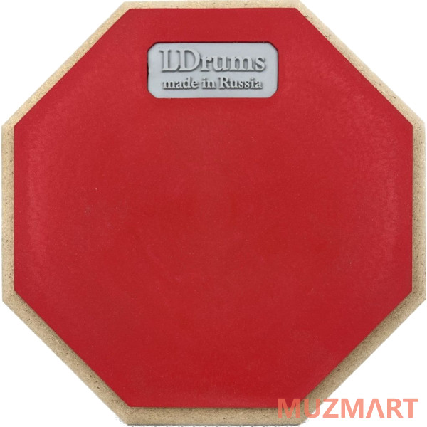 LDrums LDTP12-RD Тренировочный пэд 12", резина, красный