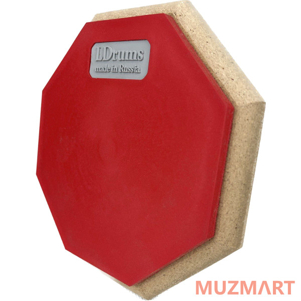 LDrums LDTP12-RD Тренировочный пэд 12", резина, красный