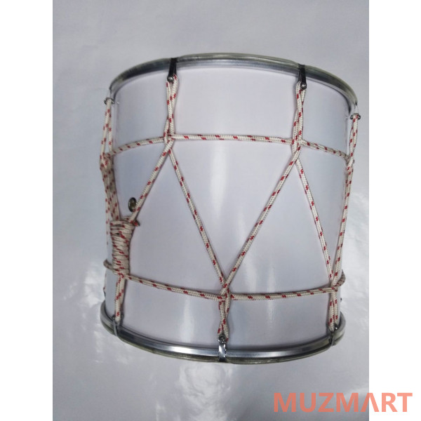 Mezzo MZ-B13wh Барабан кавказский 13" (34х31 см) с чехлом, белый