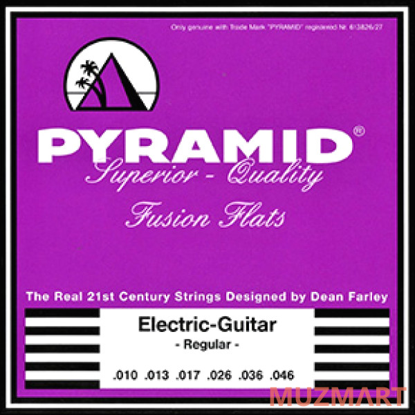 Pyramid FF1252 Fusion Flats Комплект струн для электрогитары, 12-52