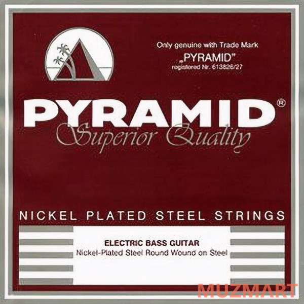 Pyramid 974100 Nickel Plated Комплект струн для 5-струнной бас-гитары, 27-100