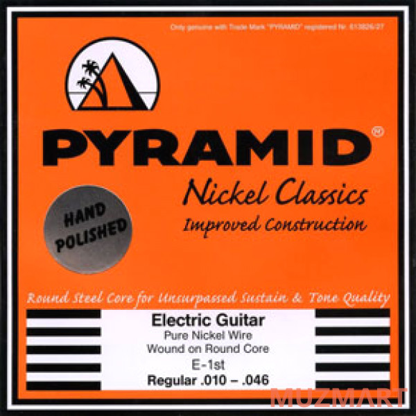 Pyramid P450 Studio Masters Комплект струн для электрогитары, никель, 9-42