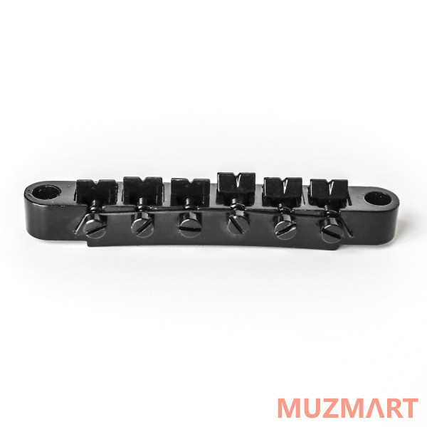 Musiclily M203BK-M205BK Бридж Tune-O-Matic со стоп-баром для Gibson Les Paul, черный