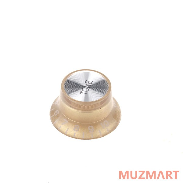 Musiclily M516-2M517-2 Комплект ручек потенциометров 2+2, Gibson Style, золото