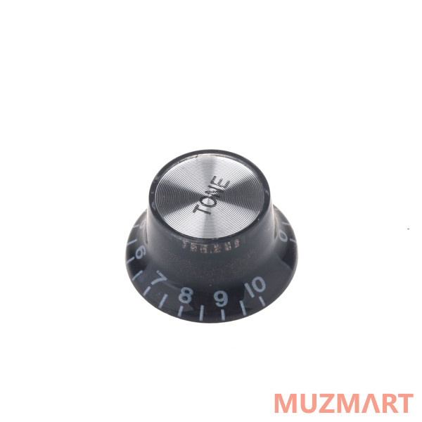 Musiclily M143-2M490-2 Комплект ручек потенциометров 2+2, Gibson Style, черные