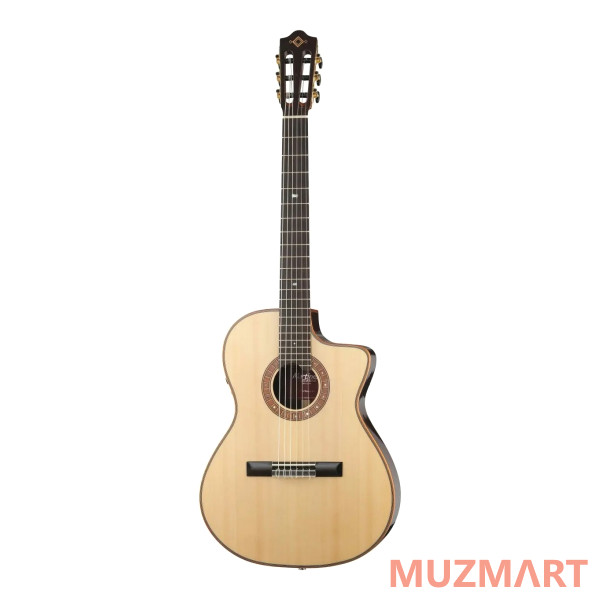 Martinez MP-14 Rose Artist Классическая гитара со звукоснимателем