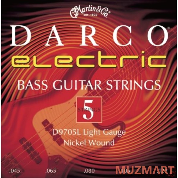 Darco D9705L Bass Набор 5 струн для бас гитары
