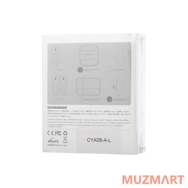 Simple Fly CYA08-A-L Микрофон беспроводной, Lightning