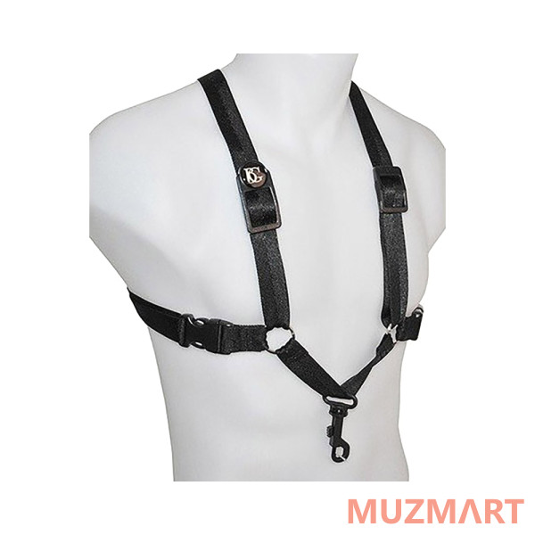BG France Men XL S43MSH Ремень для альт, тенор и баритон саксофона с металлическим карабином