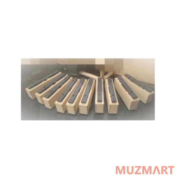 Sinkopa SCBA-Set10 Чайм-бары АЛЬТ (Разборный металлофон с резон-ми пластинами)