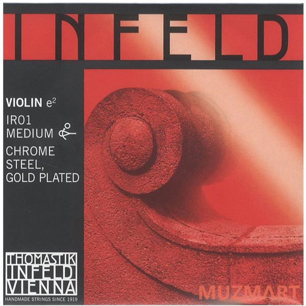 Thomastik IR01 Infeld Red Отдельная струна E/Ми для скрипки размером 4/4, среднее натяжение