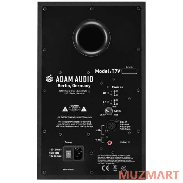 ADAM Audio T7V Активный 2-х полосный аудио монитор ближнего поля