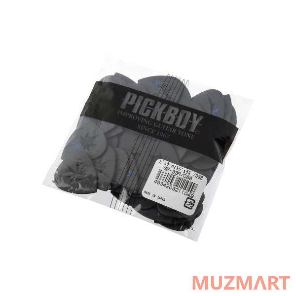 Pickboy GP-33R/088 High-Modulous Медиаторы 50шт, толщина 0.88мм