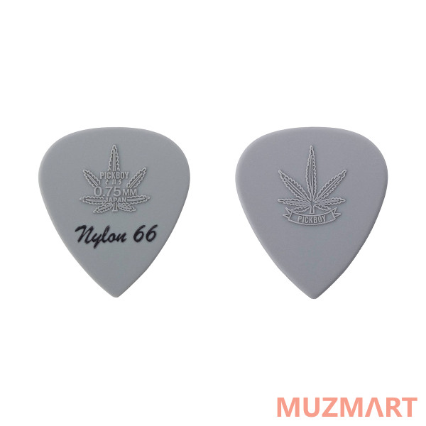 Pickboy GP-77R/075 High-Modulous Nylon Медиаторы 50шт, толщина 0.75мм