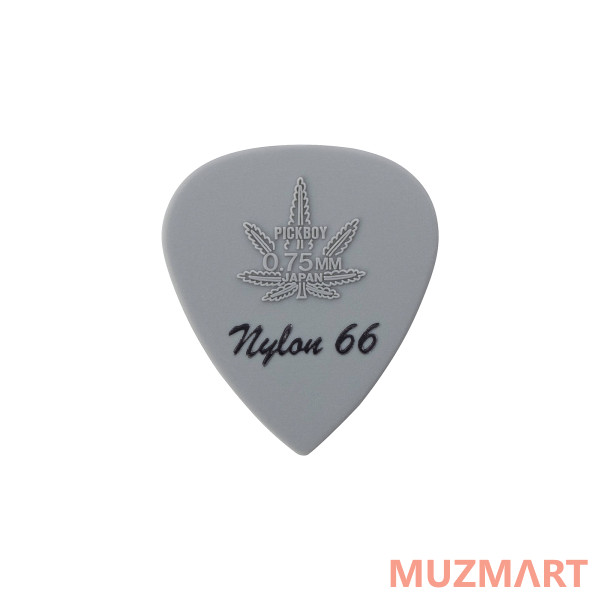 Pickboy GP-77R/075 High-Modulous Nylon Медиаторы 50шт, толщина 0.75мм