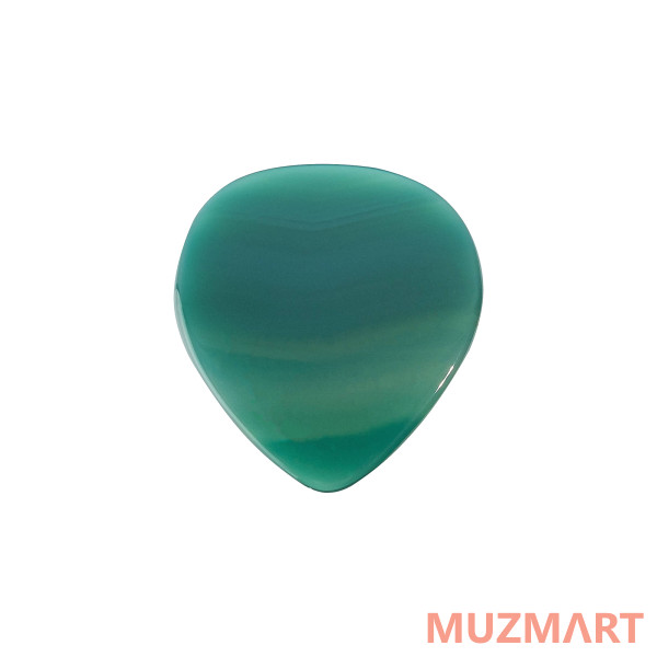 Pickboy GP-ST-1/GR Exotic Stone Медиатор, камень, зеленый