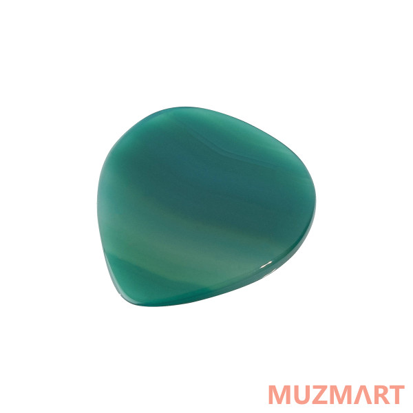 Pickboy GP-ST-1/GR Exotic Stone Медиатор, камень, зеленый
