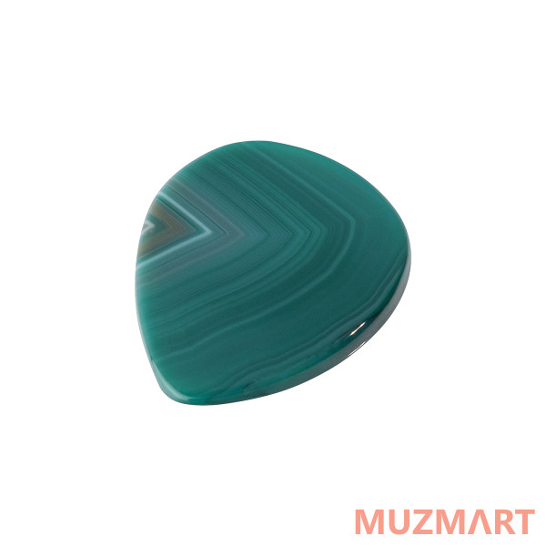 Pickboy GP-ST-2/GR Exotic Stone Медиатор, камень, зеленый