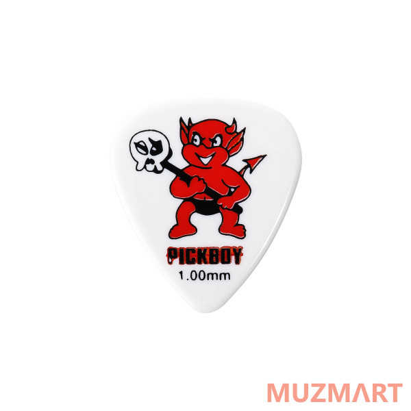 Pickboy GP-211-4/100 Celltex Red Devil Медиаторы 50шт, толщина 1.0мм