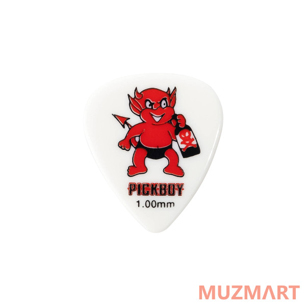 Pickboy GP-211-5/100 Celltex Red Devil Медиаторы 50шт, толщина 1.0мм