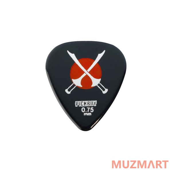 Pickboy GP-31-2/075 Celltex Heavy Metal Медиаторы 50шт, толщина 0.75мм