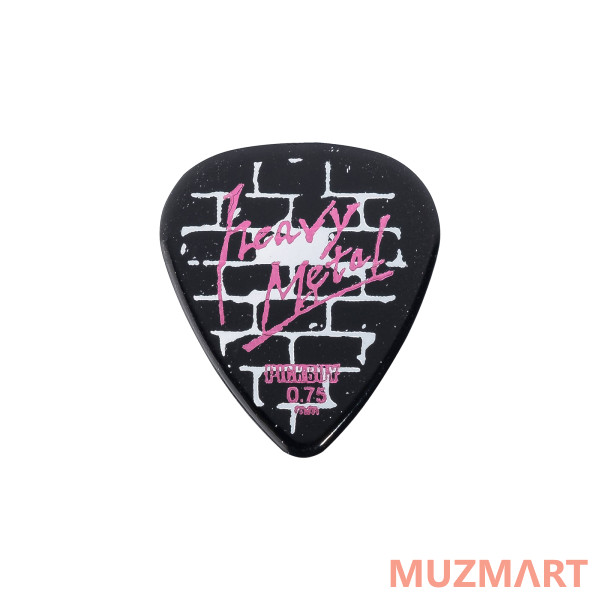 Pickboy GP-69-8/075 Celltex Heavy Metal Медиаторы 50шт, толщина 0.75мм